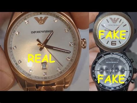 tic watches armani fake